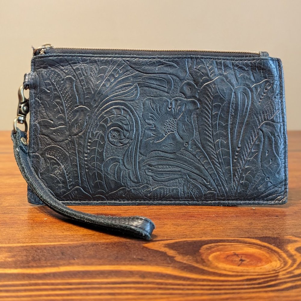 American Leather Co. Embossed Wallet